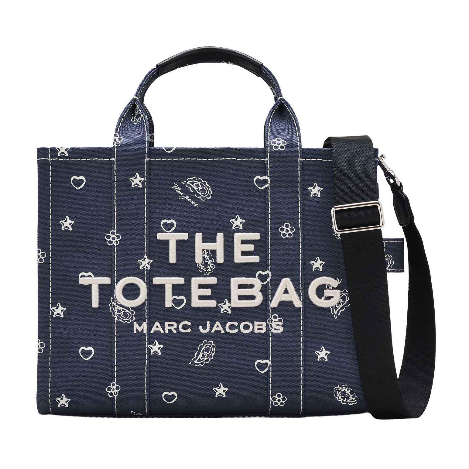 MARC JACOBS The Bandana Canvas Medium Tote